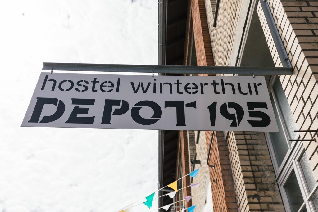 Depot 195 - Hostel Winterthur Exteriör bild