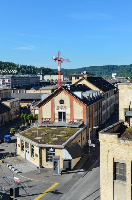 Depot 195 - Hostel Winterthur Exteriör bild